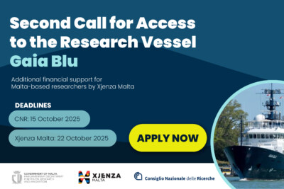 Second Call for Access to the Research Vessel Gaia Blu