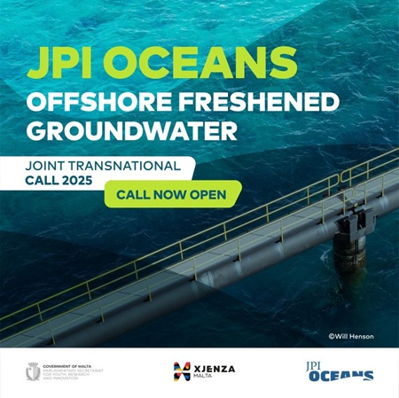 JPI Oceans Offshore Freshened Groundwater – Joint Transnational Call 2025