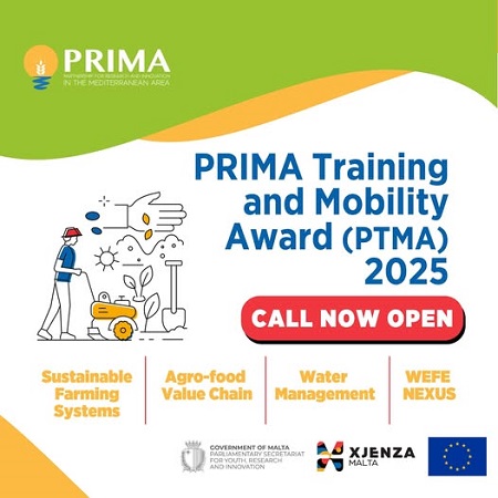 PRIMA Training and Mobility Support Scheme 2025