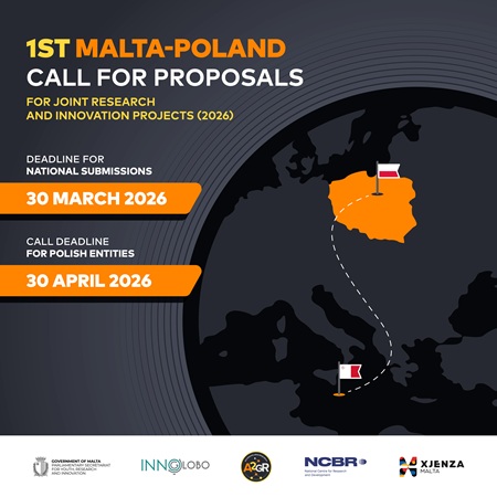 1st Malta-Poland Call for Proposals for Joint Research and Innovation Projects (2026)