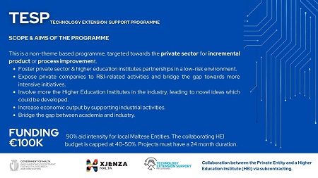 The Technology Extension Support Programme (TESP)