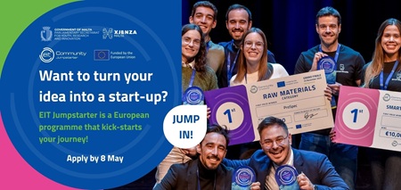 EIT Jumpstarter – Category for Maltese startups and innovators