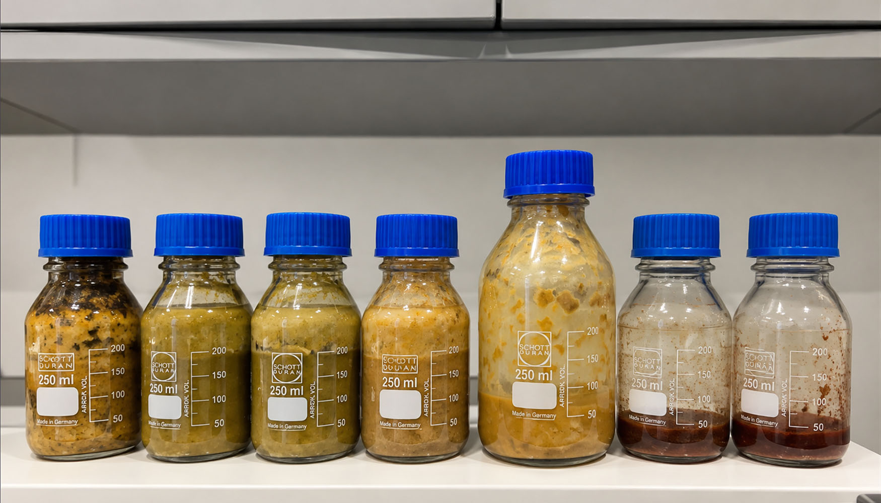 Different deep eutectic solvent (DES) mixtures prepared with olive mill waste