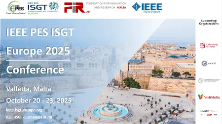 IEEE PES ISGT Europe 2025 (Save the Date)