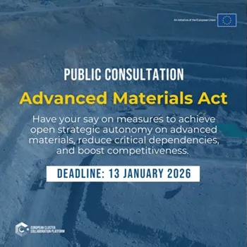 Advanced Materials Act - Public Consultation