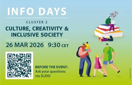 Horizon Europe info days - Cluster 2 Culture, creativity and inclusive society