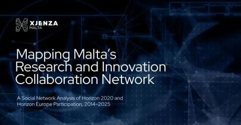 Mapping Malta's Research and Innovation Collaboration Network